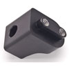 Black Anodized Throttle Cable Mount Fits JEGS Billet Aluminum Throttle Brackets - image 4