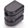 Black Anodized Throttle Cable Mount Fits JEGS Billet Aluminum Throttle Brackets - image 3