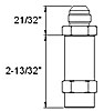 Fuel Cell Rollover Vent Valve, -8 AN [External Mount] - image 3