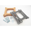 Wood Carburetor Spacer [4150 Open Holley Flange] - image 2