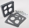 Carburetor Spacer Tapered Phenolic 4500 4-Hole - image 2