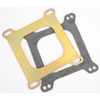 Dual Pattern Intake to Square Flange Carb Adapter Plate CNC Laser Machined Sealing Plate - image 2
