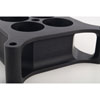 Edge Billet Carb Spacer 2" Height, 4-Hole - image 2