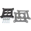Phenolic Carburetor Spacer with 4150/4160 Holley Bolt Pattern [1 in. Tall 4-Hole Plenum] - image 2