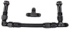 Dual Feed Fuel Line Kit for Holley 4150 Carburetors [-8 AN, Black] - image 1