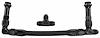 Dual Feed Fuel Line Kit for Holley 4500 Carburetors [-8 AN, Black] - image 1