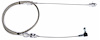 Universal Stainless Steel Throttle Cable [24 in. Length]