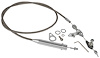 Transmission Kickdown Cable Kit [GMC/Chevy TH700-R4, Stainless Steel] - image 1