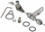 Transmission Kickdown Cable Kit [GMC/Chevy TH700-R4, Stainless Steel] - image 2