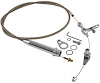 Transmission Kickdown Cable Kit [GMC/Chevy 4L60, Stainless Steel] - image 1