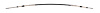 Morse Push/Pull Cable 36" Long - image 1