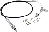 Transmission Kickdown Cable Kit [Small Block GMC/Chevy TH350, Black] - image 1
