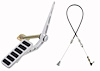 Billet Gas Pedal Assembly with 24 in. Throttle Cable - image 1