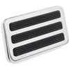 Universal Billet Brake Pedal Pad [Polished Aluminum] - image 2