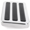 Universal Billet Brake Pedal Pad [Polished Aluminum] - image 3