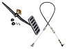 Pedal Assembly with 24 in. Throttle Cable [Black]