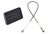 Brake Pedal Pad with 24 in. Throttle Cable [Black] - image 1