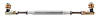 Adjustable Throttle Linkage Rod 1967-69 Camaro/Firebird - image 1