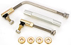 Universal Hi-Rise Throttle Linkage Angled Rod: 1/4"-28 RH - image 1