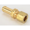 Captive Nut Adapter Fitting 5/16" Hard Line x 3/8" Hose Barb - image 2