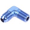 Mechanical Fuel Pump & Installation Kit for Big Block Chevy 396-427-454 [80 gph, Blue Fittings] - image 3