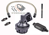 Mechanical Fuel Pump & Installation Kit for Small Block Chevy 265-283-327-350-400 [80 gph, Black Fittings] - image 1