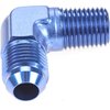 Mechanical Fuel Pump & Installation Kit for Ford 289-302-351W [80 gph, Blue Fittings] - image 3