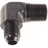 Mechanical Fuel Pump & Installation Kit for Small Block Chevy 265-283-327-350-400 [110 gph, Black Fittings] - image 3