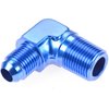 Mechanical Fuel Pump & Installation Kit for Big Block Chevy 396-427-454 [110 gph, Blue Fittings] - image 3