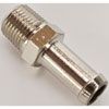 NPT Straight Hose Barb Fitting [1/8 in. NPT to 5/16 in. Hose, Nickel-Plated Brass] - image 2