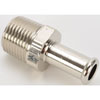 NPT Straight Hose Barb Fitting [3/8 in. NPT to 3/8 in. Hose, Nickel-Plated Brass] - image 2