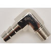 NPT 90-Degree Hose Barb Fitting [1/8 in. NPT to 5/16 in. Hose, Nickel-Plated Brass] - image 2