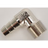 NPT 90-Degree Hose Barb Fitting [3/8 in. NPT to 3/8 in. Hose, Nickel-Plated Brass] - image 2