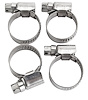 Stainless Steel Hose Clamps 1/2 in. to 7/8 in. OD - image 1