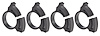 Snap Grip Nylon Hose Clamps 0.717" to 0.807" - image 1