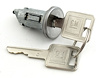 Ignition Lock Set Fits Select 1968-1969 GM Models [Square Style GM Keys] - image 1