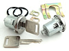Door Lock Set Fits Select 1962-1973 GM Models [Square Style GM Keys]