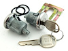 Door Lock Set Fits Select 1960-2001 GM Models [Oval Style GM Keys] - image 1
