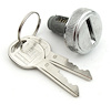 Glovebox Lock Set Fits Select 1979-1988 GM Models [Oval Style GM Keys]