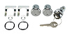 Ignition & Door Lock Set Fits Select 1960-1964 GM Models [Original Octagon Keys] - image 1