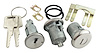 Ignition & Door Lock Set Fits Select 1968-1969 GM Models [Square Style GM Keys] - image 1