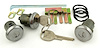 Door & Trunk Lock Set Fits Select 1962-1994 GM Models [Oval Style GM Keys] - image 1
