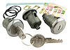 Door & Trunk Lock Set Fits Select 1962-1978 GM Models [Original Pearhead Keys] - image 1