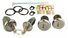 Ignition, Door & Trunk Lock Set Fits Select 1964-1965 GM Models [Original Octagon Keys] - image 1