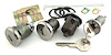 Ignition, Door & Trunk Lock Set Fits Select 1966-1967 GM Models [Original Octagon Keys] - image 1