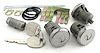 Door, Trunk & Glovebox Lock Set for 1967 Chevrolet Chevelle, Malibu [Oval Style GM Keys]