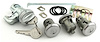 Ignition, Door & Trunk Lock Set Fits Select 1968 Chevrolet Models [Original Pearhead Keys] - image 1
