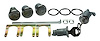 Ignition, Door, Trunk & Glovebox Lock Set for 1965 Chevrolet Chevelle, Malibu [Original Octagon Keys] - image 1
