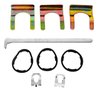 Ignition, Door, Trunk & Glovebox Lock Set for 1967 Chevrolet Chevelle, Malibu [Original Octagon Keys] - image 4