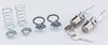 Door Lock Set Fits Select 1955-1959 GM Trucks [Original Octagon Keys] - image 2